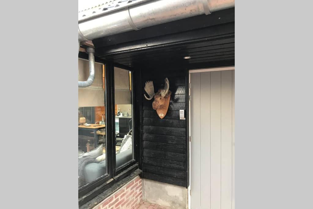 Hollandsche Rading Uniek Houten Huis Nabij Bos En Plassen מראה חיצוני תמונה
