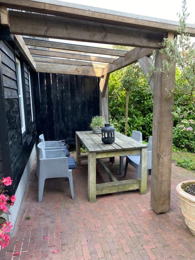 Hollandsche Rading Uniek Houten Huis Nabij Bos En Plassen מראה חיצוני תמונה